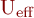  U_{\mathrm{eff}} 