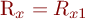 R_x = R_{x1}